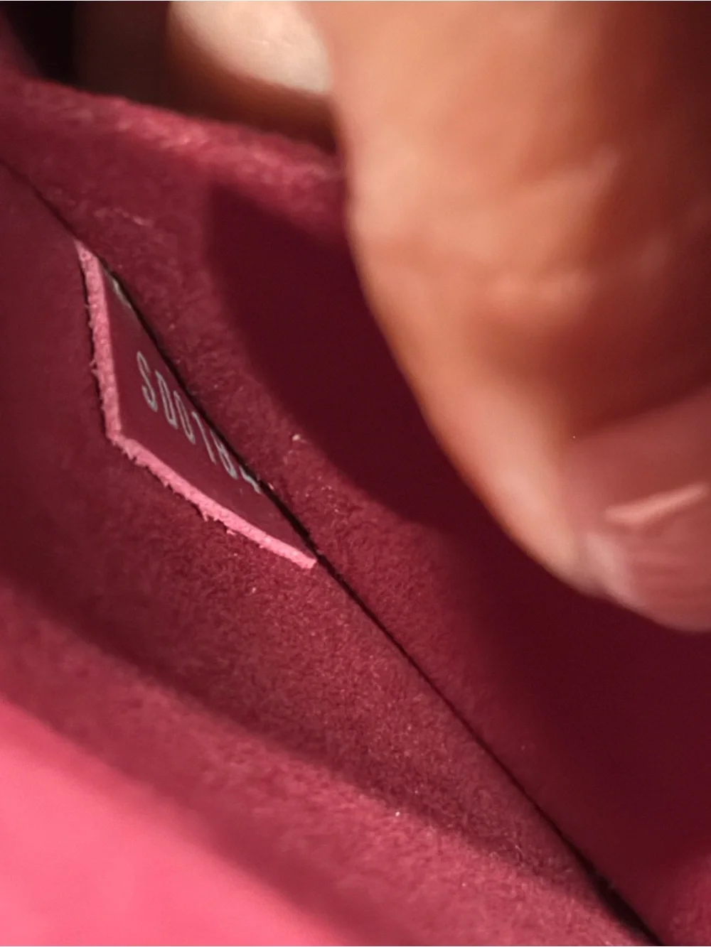 Louis Vuitton Fuchsia Epi Alma Satchel